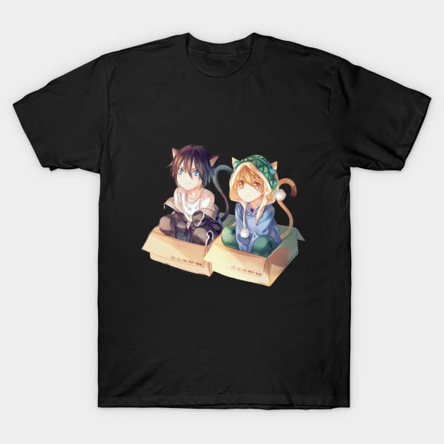 Yato & Yukine chibi T-Shirt by KaleyDollz